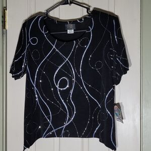 VINTAGE 💥Brand New!💥 Teddi Evening Women's Top - SIZE 10/M